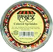 Paskesz Baking Products, Colored Sprinkles, 9.5-Ounce Bucket (Pack of 12)