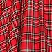 Christmas Present Women's 1950s Sundress Plaid Sleeveless Vintage Party Swing Dresses