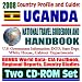 Books : 2008 Country Profile and Guide to Uganda - National Travel Guidebook and Handbook - Idi Amin, Lake Victoria, AIDS, Ebola, Malaria, Energy, USAID (Two CD-ROM Set)