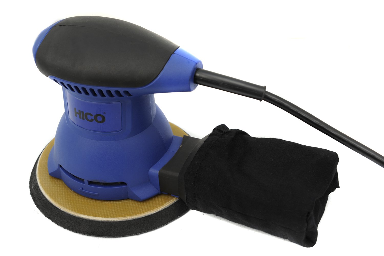 6 inch Random Orbital Palm Sander, 2 Amp Motor Operates at 12,000 OPM