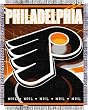 Philadelphia Flyers Focus Series Throw Blanket - NHL Hockey Fan Shop Sports Team Merchandise