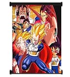 Dragon Ball Z Vegeta Anime Fabric Wall Scroll Poster (32"x40") Inches