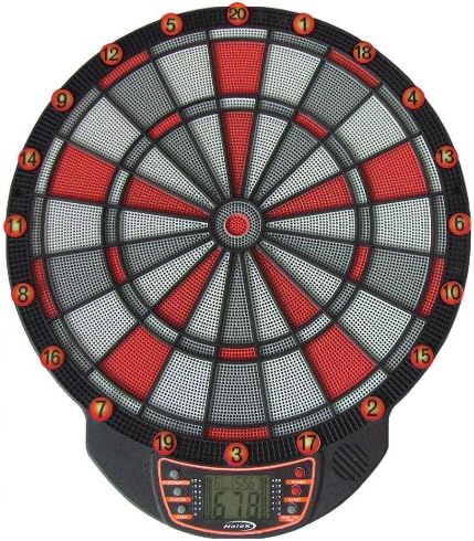 Regent Halex  Light FX 1.0 Dartboard (Red, 13.5-Inch)
