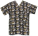 Mizzou University of Missouri Logo Tigers Scrub Top Shirt -Size LARGE- 100% Natural Cotton - NOT a CHEAP BLEND - UNIQUE CHRISTMAS GIFT IDEA for HIM or HER Men, a Man, Women, A woman, Ladies, Students or Alumni. ON SALE!