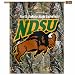 NCAA North Dakota State Bison 27-by-37 inch Vertical Flag, RealTree Camo