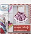 Ammees Babies EDGIT-E116 Edgit Piercing Crochet Hook and Book Set, Just Dreamy Crochet Edges