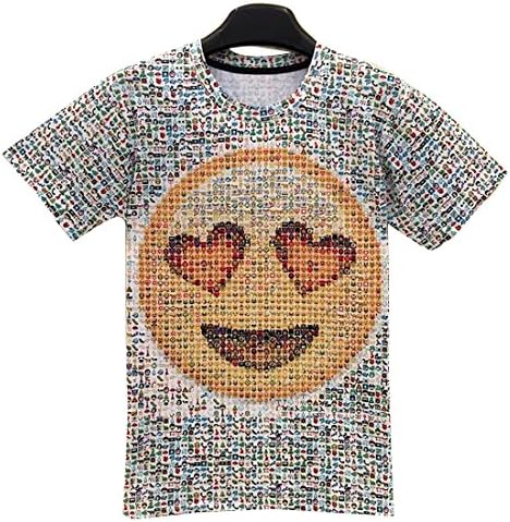 Unisex Little Big Emoji Shirt Clothing for Men Women Plus size