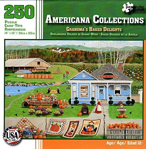 Americana Collections Grandma's Baked Delights 250 Piece Puzzle by Papercity Puzzles