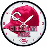 MLB Cincinnati Reds Round Clock