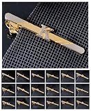 Initial tiebar with Free Striped reusable gift box