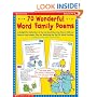 70 Wonderful Word Family Poems: A Delightful Collection of Fun-to-Read Rhyming Poems With an Easy-to-Use Lesson Plan for Teaching the Top 35 Word Families