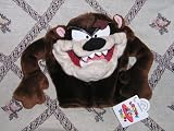  : Looney Tunes Plush Tasmanian Devil TAZ Puppet by Applause