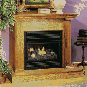 Desa International GMC80FB Cabinet Mantel and Base by Desa International