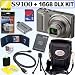 Nikon Coolpix S9100 12.1 MP CMOS Digital Camera (Silver) + 16GB Deluxe Accessory Kit