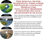 Indoor Furnitures item: The Special Super Marketing, Godfather Principles and Sales Models for Inflatable Bedroom Furniture On-line Businesses 3 CD Pack
