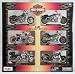 All Products : Harley Davidson Set of 6 Motorcycle 1:18 Die-Cast Replica