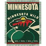 Minnesota Wild NHL Triple Woven Jacquard Throw (019 Series) (48x60")