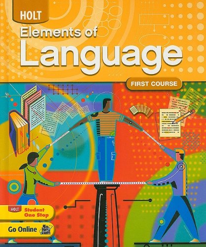 holt elements of language first course