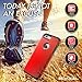 iPhone 7 Case, Evocel [Armure Séries] Hybrid Armor Protector Case [Dual Layer Protection][Raised Lip] For Apple iPhone 7 (4.7in) (2016 Release), Fire Engine Red