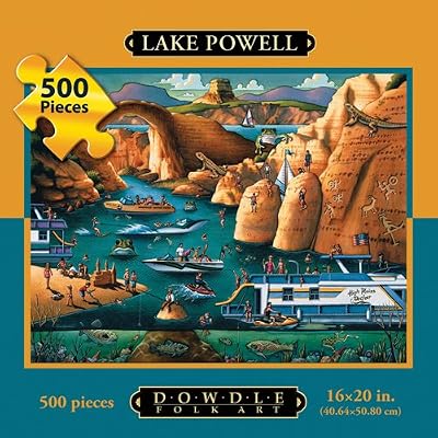 Lake Powell 500pc 16x20 Jigsaw Puzzle by Eric Dowdle