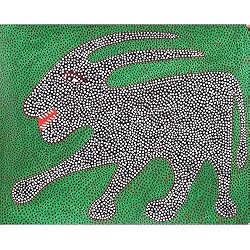 Indian Art Gond Paintings Asian Decor 22 x 28 inches