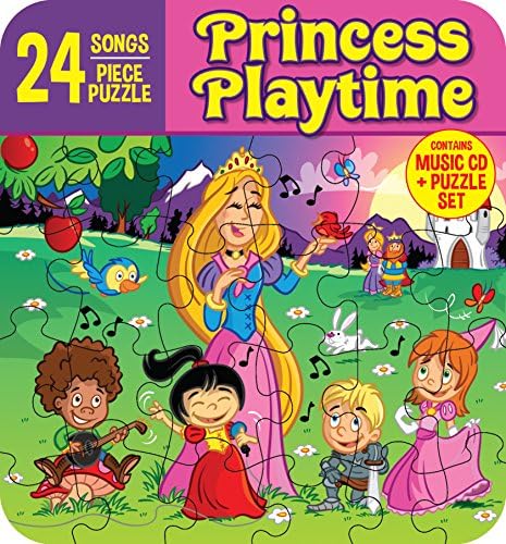 PRINCESS PLAY TIME (Includes 24 Piece Puzzle in Collector's box)