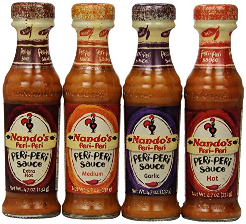 Nando s peri peri sauce variety 4 flavors combination, …