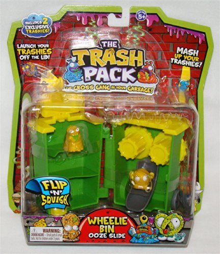 Trash Pack Wheelie Bin Ooze Slide