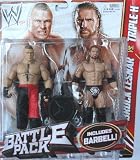 Toy - WWE Battle Packs 20 Triple H & Brock Lesnar Wrestling Action Figures