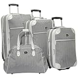 Liz Claiborne Luggage Lizzy 4 pc set - 28" 25" 21" and satchel