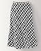 Apparel : Knee-length houndstooth skirt