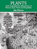 Plants: 2,400 Royalty-Free Illustrations of Flowers, Trees, Fruits and Vegetables (Dover Pictorial Archive)