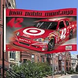 NASCAR Juan Pablo Montoya 2-Sided 3-by-5 Foot Flag W/Grommets