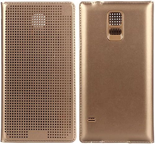 Changeshopping(TM) Ultra Thin Dot View Flip Leather Case Cover for Samsung Galaxy Note 3 (Gold)