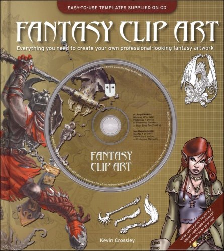 Andrews McMeel Publishing Fantasy Clip Art: Everything You Need to Create Your Own Professional-Looking Fantasy Artwork