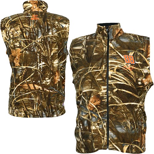 Buy Chase Authentics Dale Earnhardt, Jr. Realtree Camo Polar Fleece Vest by Chase Authentics
