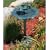 BIRD BATH LEAF DESIGN