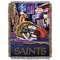 New Orleans Saints 48"x60" Acrylic Tapestry