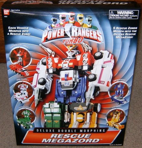 power rangers deluxe megazord