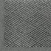Andersen 2297 Grey Ash PET Polyester Waterhog ECO Premier Fashion Entrance Mat, 5' Length x 3' Width, For Indoor/Outdoor