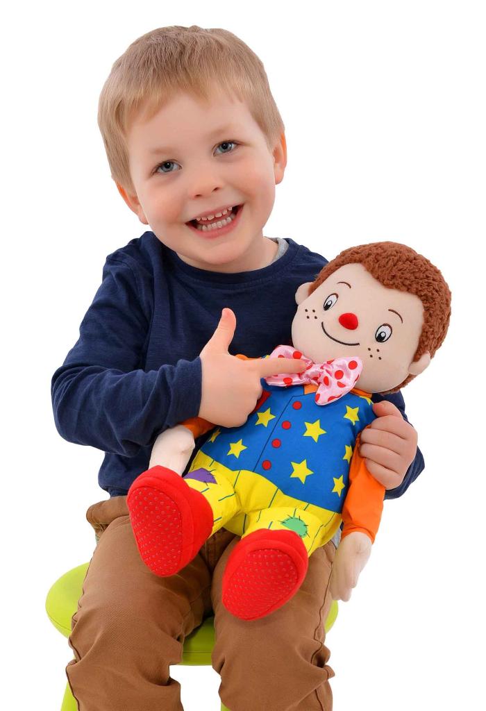 Head, Shoulders, Knees and Toes Mr Tumble Singing Interactive Soft Toy