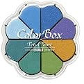 Petal Point Fluid Chalk 8-Color Option Ink Pad Set - Blues/ Greens