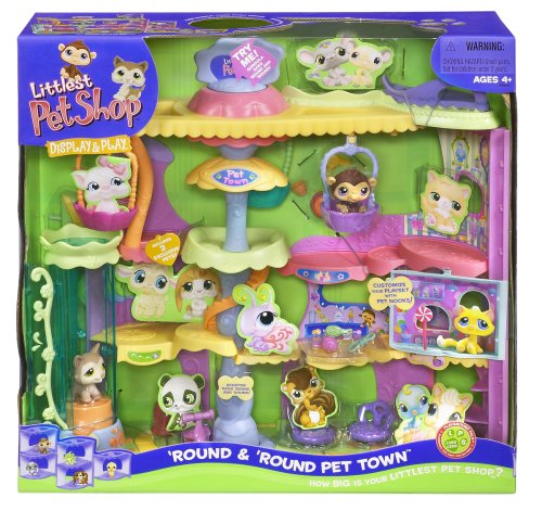 Hasbro Littlest Pet Shop Round & Round Pet Town image