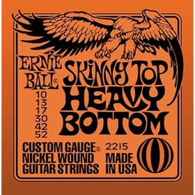 Ernie Ball 2215 Nickel Slinky Skinny Top/Heavy Bottom Electric Guitar Strings