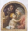 Holy Family Plaque, 9.5" x 7.5" - MADE IN ITALY