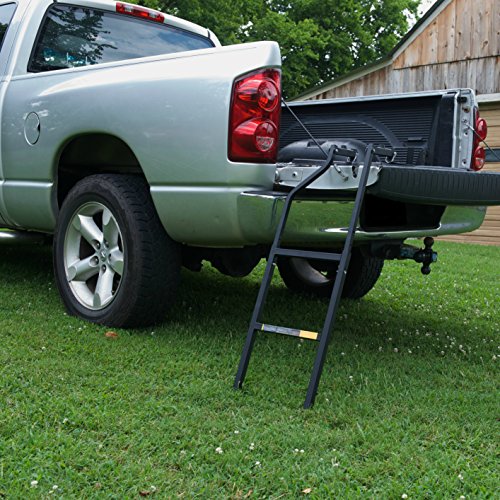 Truck Tailgate Ladder Portable Heavy Duty Climb Step Stair Safety Mount Vehicle eBay
