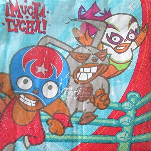 Mucha Lucha Lunch Napkins (16ct)