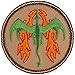 Emerald Green Dragon Patrol Patch - 2