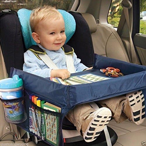 Kids Baby Safety Waterproof Snack Car Seat Table Play Travel Tray Drawing Board
