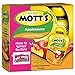 Mott's Snack & Go Mango Peach Applesauce, 3.2 oz pouches (Pack of 24)